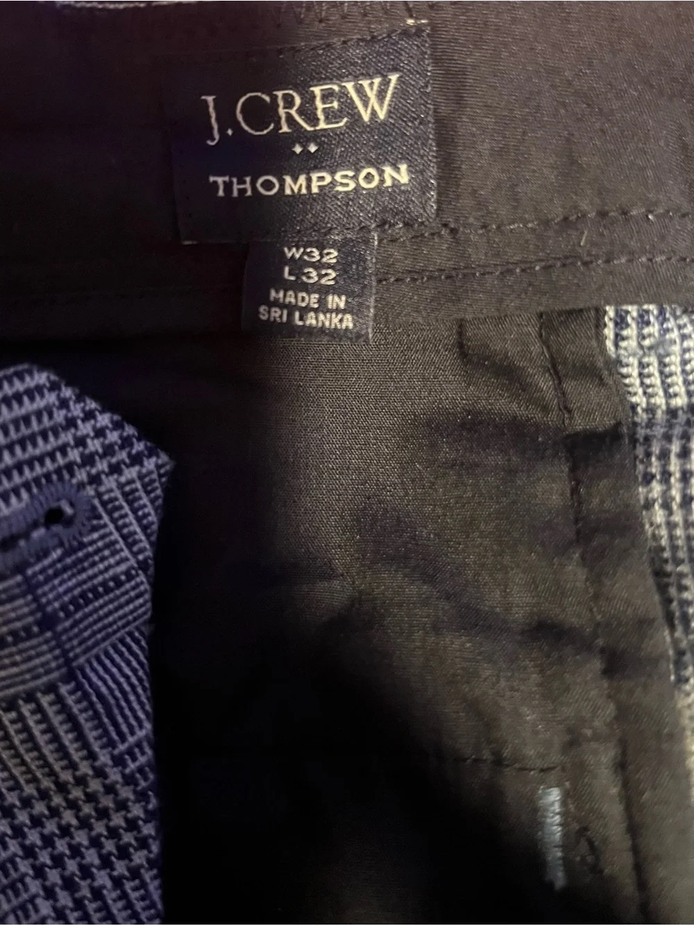 J. Crew - Thompson Tapered Plaid Dress Slacks